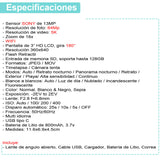 Cámara Digital Dsrl Vak 3500 Lcd 3' 64mp App Lentes intercambiables