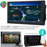 AUTOESTEREO VAK 1269 2 DIN ANDROID GPS WIFI CAR PLAY CAMARA BLUETOOTH