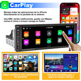 AUTOESTEREO VAK 3558 1 DIN 6.8″ ANDROID CARPLAY CAMARA GPS