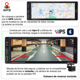 AUTOESTEREO VAK 3558 1 DIN 6.8″ ANDROID CARPLAY CAMARA GPS