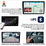 Autoestereo VAK M709 2 DIN 9" ANDROID CARPLAY CAMARA GPS