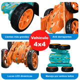 Carro Eléctrico Vak 1842 Doble Lado Todo Terreno Luces Truco
