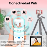 Camara digital VAK F3L 5k Selfie-cam aro luz wifi 64mp