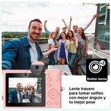 Camara digital VAK F3L 5k Selfie-cam aro luz wifi 64mp