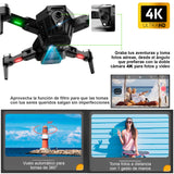 Drone VAK Q5 para batallas doble camara 4k wifi