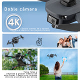 Drone VAK W7 GPS WIFI control con pantalla cámara