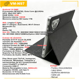 VAK Tablet N97 Pantalla 10″ 2 Cámaras lapiz Android Aluminio