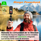 VAK Camara Deportiva M04 mini 4K Powerbank Magnetica wifi