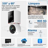 VAK Video Camara de seguridad Pantalla W01 5G llamada wifi iA
