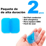 GEL REPUESTO 01 Electroestimulador Muscular Abdomen Brazo Abs Masaje