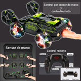 Carro Vak 1829 todo terreno drift 360 control mano luz sonido