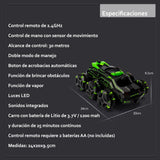 Carro Vak 1829 todo terreno drift 360 control mano luz sonido