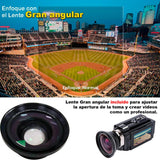 Videocamara Vak 809 Fhd Microfono Nocturna 24mp Touch Hdmi Lente Gran Angular