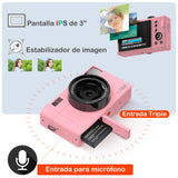 Camara Digital Vak CDR1 Lcd 3' 24mp video efectos pc