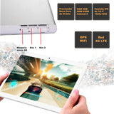 TABLET VAK 101x DECACORE 10" 64GB 2 SIMS 4G ANDROID 5MP TURBO
