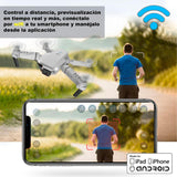 Drone VAK K1 Doble Camara 4K Wifi control 360 6 ejes foto y video