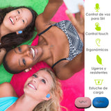 AUDIFONOS VAK T18S Bluetooth Base LED Manos Libres TWS Macaron