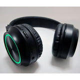 AUDIFONOS VAK 2026 BLUETOOTH FM ENTRADA SD AUX DIADEMA LED