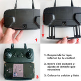 Drone VAK K1 Doble Camara 4K Wifi control 360 6 ejes foto y video