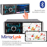 AUTOESTEREO VAK 5871 MP5 LCD 4" MIRRORLINK BLUETOOTH REVERSA