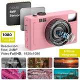 Camara Digital Vak CDR1 Lcd 3' 24mp video efectos pc