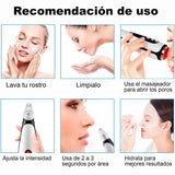 REMOVEDOR VAK 356 PUNTOS NEGROS ESPINILLAS LED ACNE POROS ABIERTOS