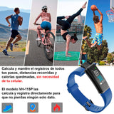 Reloj Smartwatch Vak 115 Podometro Bluetooth Sueño Musica HEALTH