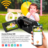 Videocamara 4K VAK VD-03 Zapata 48Mp Pantalla IPS 3' WIFI