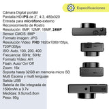 Camara Digital Vak CDR1 Lcd 3' 24mp video efectos pc