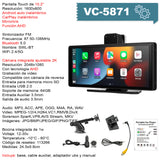 Vak Pantalla 10' 5871 Camara Radio Android Carplay Bluetooth