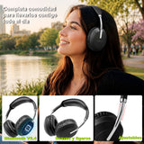 Vak Audífonos 2026 Bluetooth 3.5mm Fm Sd Diadema Inalámbrico