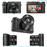 VAK CAMARA DIGITAL Pro 209 SELFIE 5K VISON NOCTURNA ZOOM