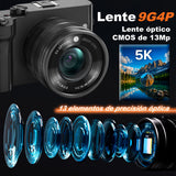 VAK CAMARA DIGITAL Pro 209 SELFIE 5K VISON NOCTURNA ZOOM