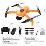 Drone Vak 955 Doble Camara GPS 4k Video Control 500m