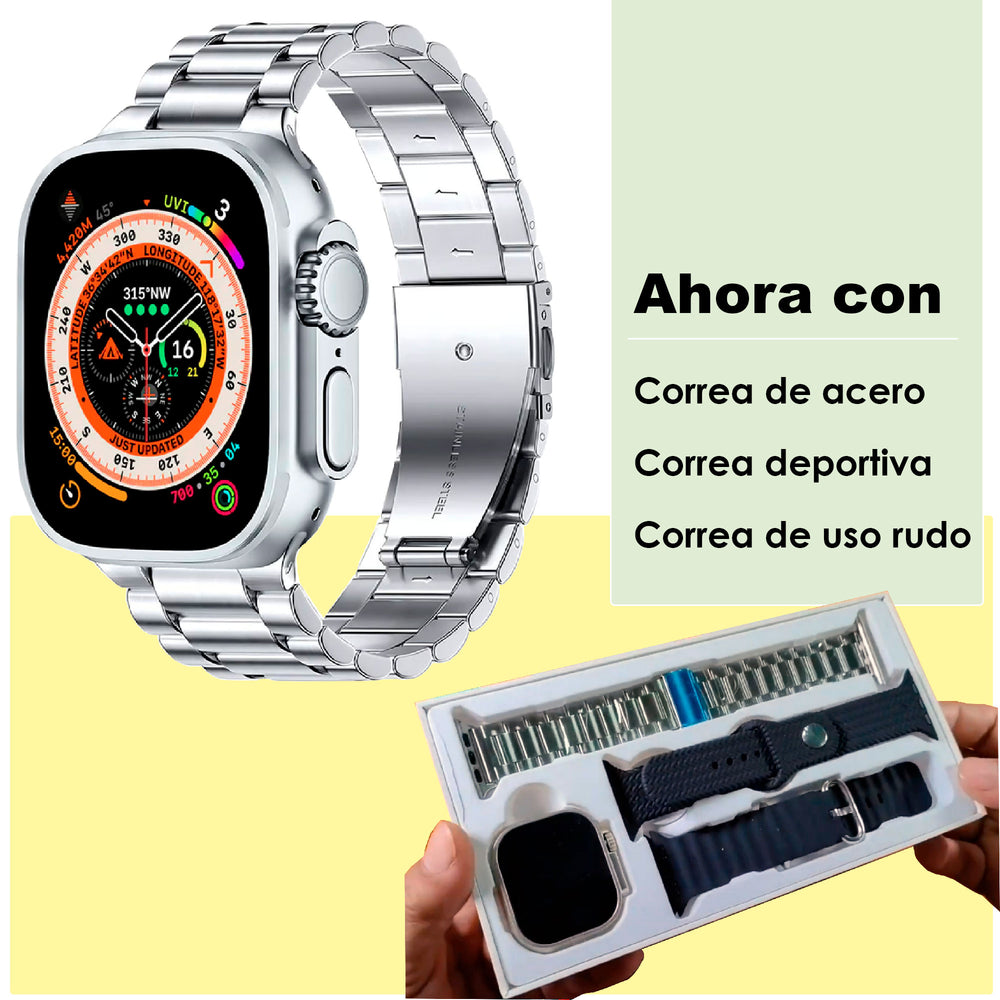 Reloj Smartwatch Vak B6 Ultra Bluetooth Nfc Calorias Presion