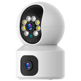 VAK Video Camara de seguridad Doble lente W10 wifi 5G IA luz nocturna