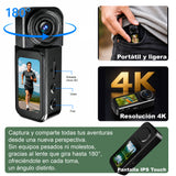 VAK Camara Deportiva M04 mini 4K Powerbank Magnetica wifi