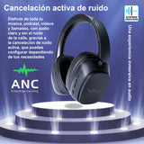 Vak Audífonos T20 Bluetooth Anc Siri Game Bass Inalámbricos