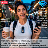 VAK Camara Deportiva M04 mini 4K Powerbank Magnetica wifi