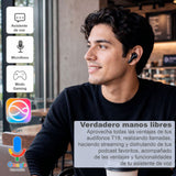 Vak Audifonos T18 Bluetooth Anc Enc Siri Game Mode Inalámbrico