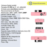 Camara Digital Vak CDR1 Lcd 3' 24mp video efectos pc