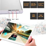 TABLET VAK 101 DECACORE 10" 64GB 2 SIMS 4G ANDROID 5MP TURBO