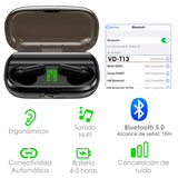 AUDIFONOS VAK T13 Bluetooth POWER BANK LED TWS Manos Libres