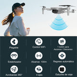 Drone VAK K1 Doble Camara 4K Wifi control 360 6 ejes foto y video